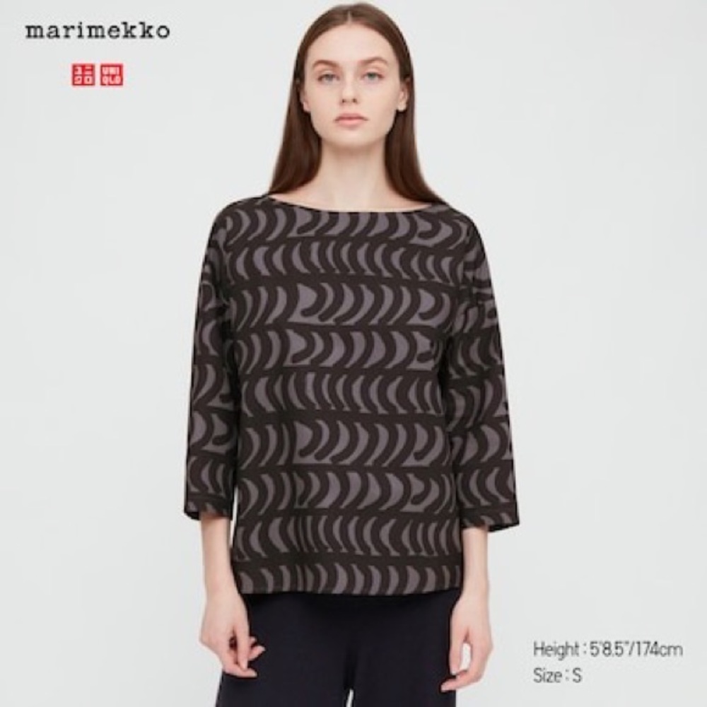 Marimekko x Uniqlo blouse